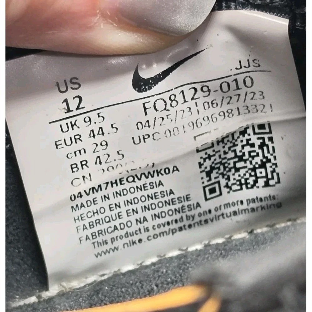 Nike Footscape Sandals Shoes Womens 12 Black Comfort Woven Casual Active